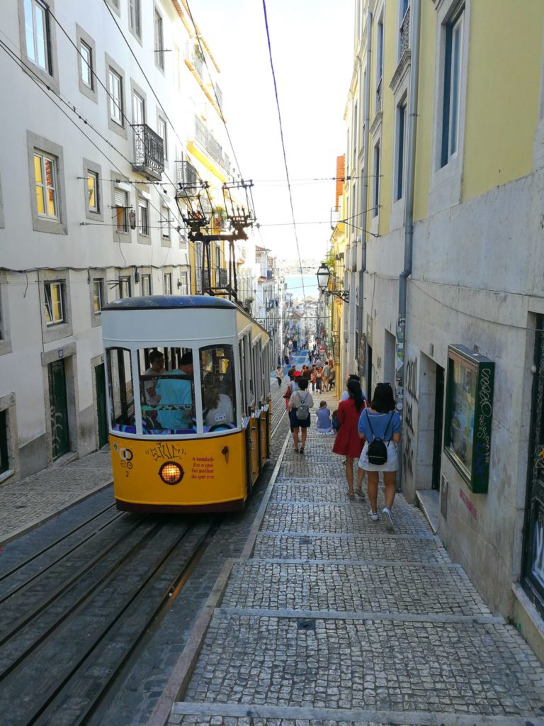 5 vinkkiä Lissaboniin funikulaarit