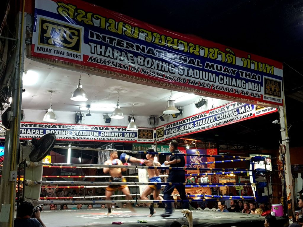 Muay Thai ottelu thaimaassa