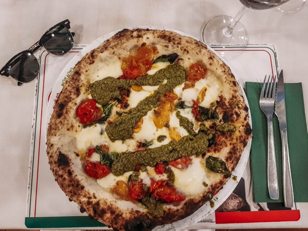 Napolilainen pizza Malagassa