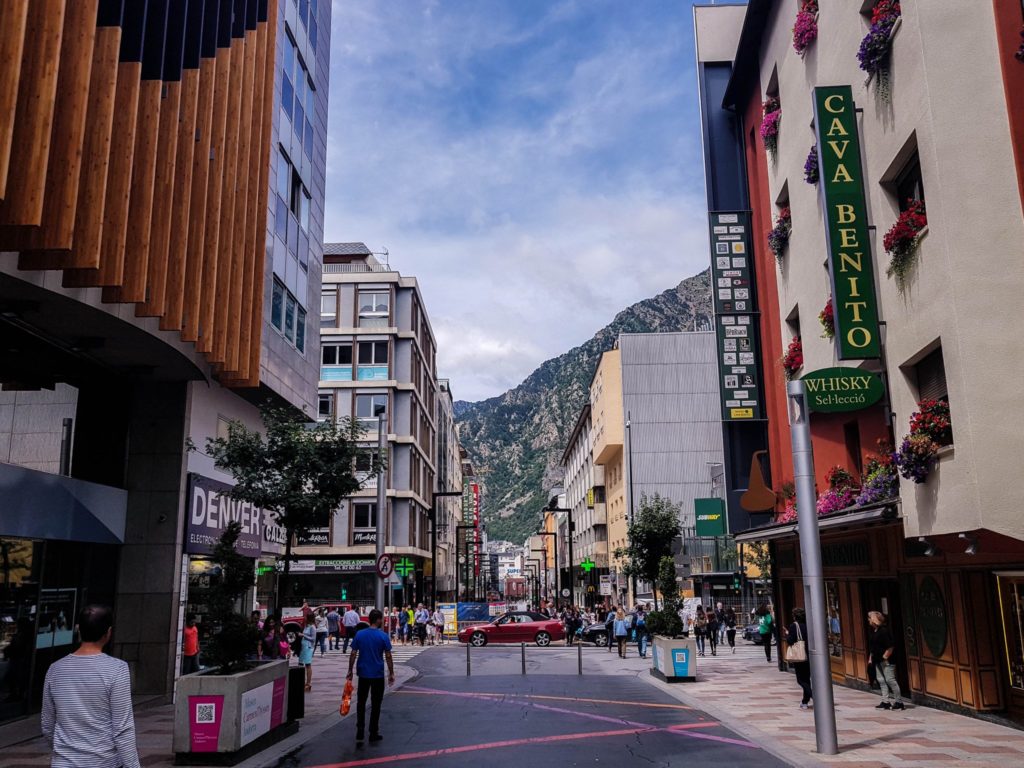 Andorra la Vella keskusta
