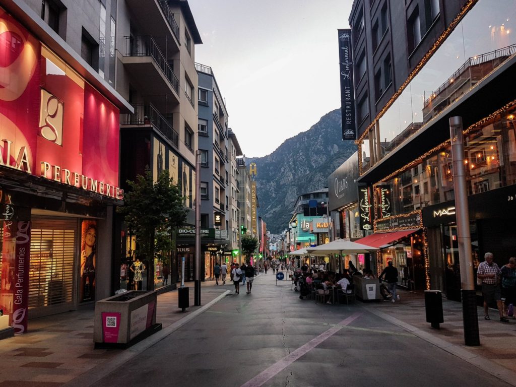 Andorra la Vella keskusta