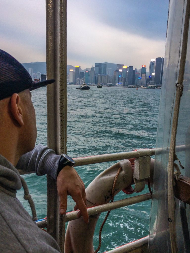 Matkalla Hongkongissa Star Ferry lautta