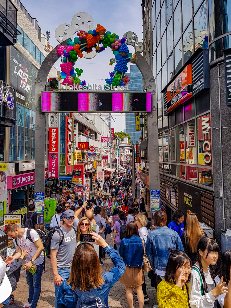Tokion Harajuku on täynnä huvituksia ja hattaraa
