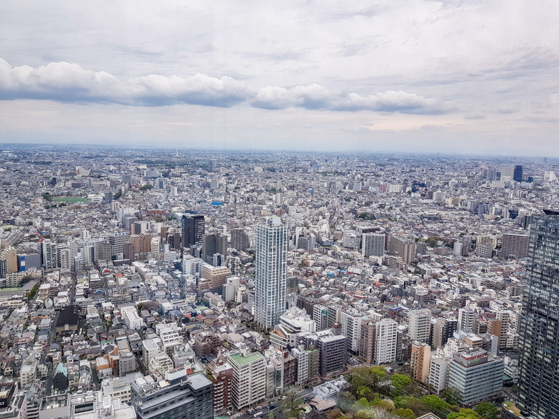Tokio yläilmasta kuvattuna