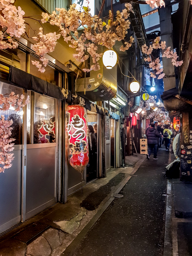 Tokion Shinjukun parhaat nähtävyydet Omoide Yokocho