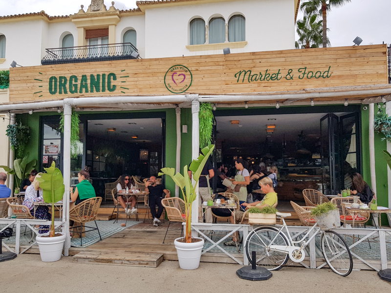 Ravintolasuosituksia Marbellaan Organic market