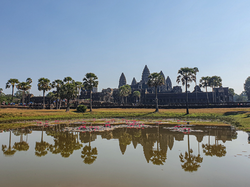 Angkor Wat temppeli Kambodzassa