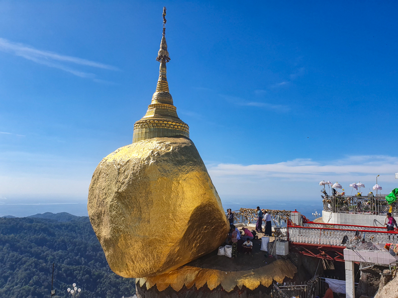 Myanmar Golden rock