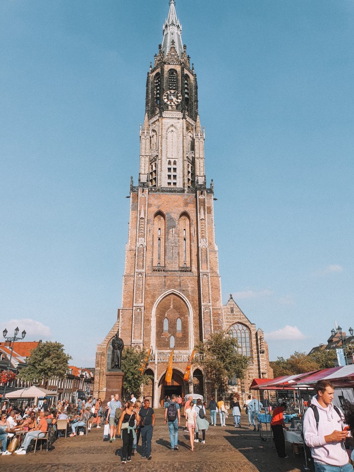 Delft nähtävyys uusi kirkko